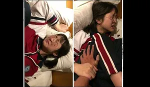 Cảm động hai chị hàng xóm liếm cà cậu sinh viên nghèo